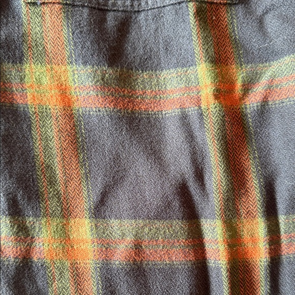 Bonobos Navy and Green Plaid Casual Button Down Shirt - Picture 3 of 5